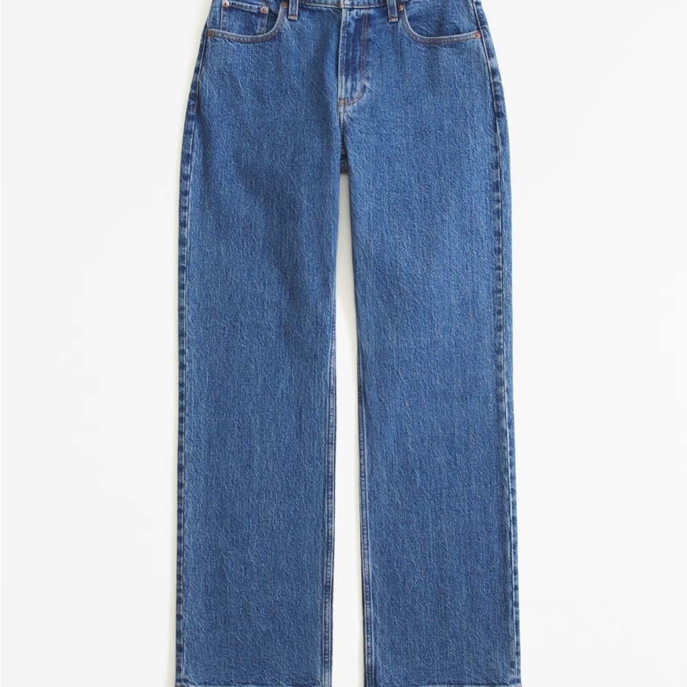 Abercrombie & Fitch The Baggy Low Rise Jeans Size 25 Short